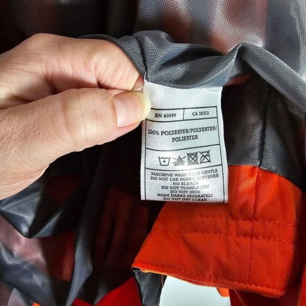 Cleveland Browns Antigua Windbreaker-Orange-Men's L‎ - Picture 5 of 9